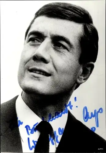 Foto Schauspieler Wolfgang Arps, Portrait, Autogramm