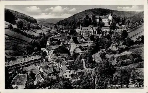 Ak Stolberg im Harz, Panorama