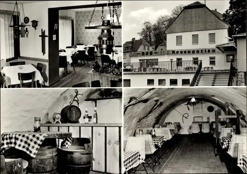 Ak Diesbar Seußlitz Nünchritz an der Elbe, HOG Rosengarten