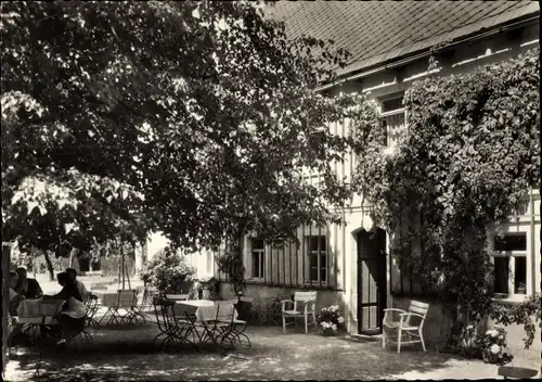 Ak Löbsal Diera Zehren Sachsen, Gasthaus zum Jägerheim