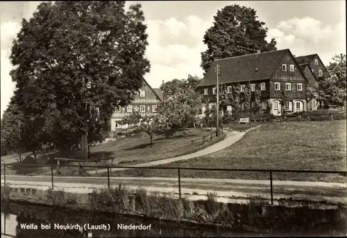 Ak Weifa Steinigtwolmsdorf in der Lausitz, Niederdorf