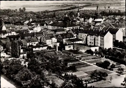 Ak Riesa an der Elbe Sachsen, Teilansicht vom Kirchturm