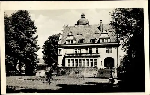 Ak Helmsdorf Stolpen in Sachsen, Partie am Handwerkerheim