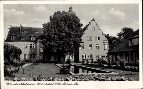 Ak Helmsdorf Stolpen in Sachsen, Handwerkerheim