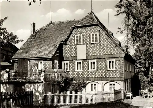 Ak Eibau Kottmar in der Oberlausitz, Oberlausitzer Umgebindehaus