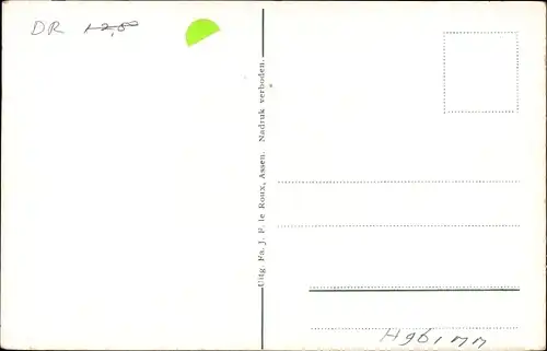 Ak Westerbork Drenthe Niederlande, Heide met Schapen