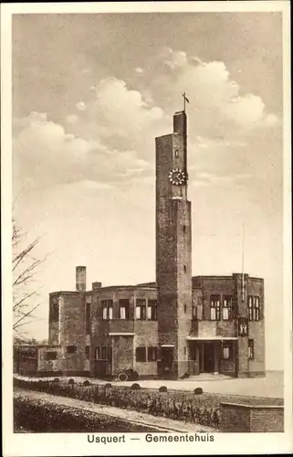 Ak Usquert Groningen, Gemeentehuis