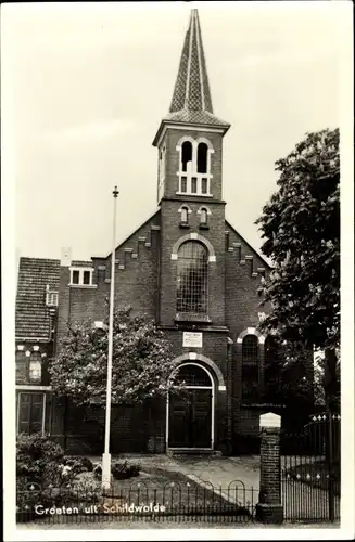 Ak Schildwolde Groningen, Kerk