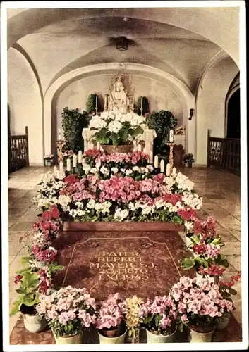 Ak München, Bürgersaal-Kirche, Grabstätte des Pater Rupert Mayer S. J.