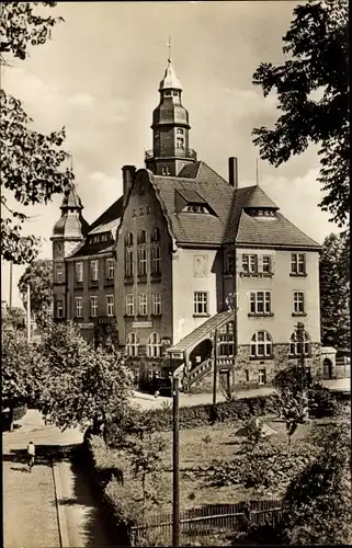 Ak Großröhrsdorf in Sachsen, Rathaus