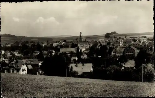 Ak Dippoldiswalde im Osterzgebirge, Blick auf den Ort, Teilansicht