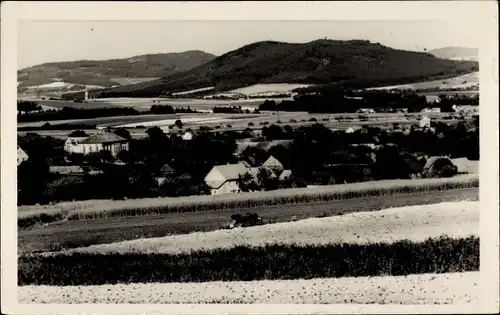 Ak Lauba Lawalde Oberlausitz, Löbauer Berg und Rotstein