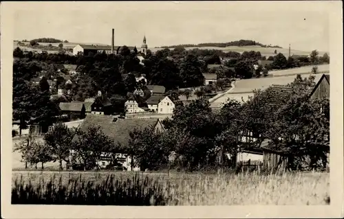 Ak Schönbach in der Oberlausitz, Blick auf den Ort