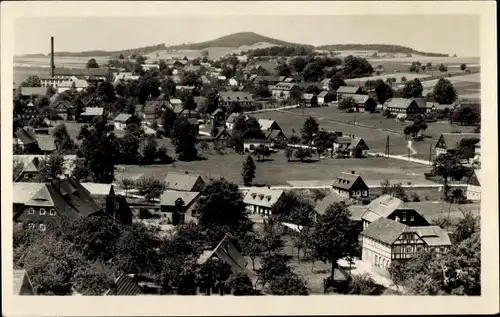 Ak Schönbach in der Oberlausitz, Mittel- und Oberdorf