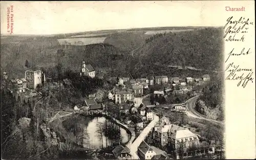 Ak Tharandt Sachsen, Gesamtansicht