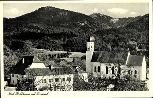Ak Bad Heilbrunn in Oberbayern, Kirche, Zwiesel
