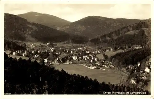 Ak Bad Herrenalb im Schwarzwald, Panorama