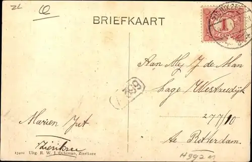 Ak Zierikzee Zeeland, Havenhoofd