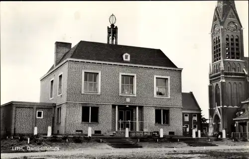 Ak Lith Nordbrabant Niederlande, Gemeentehuis