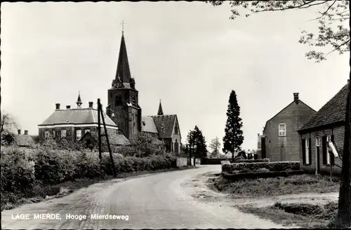 Ak Lage Mierde Nordbrabant, Hooge Mierdseweg