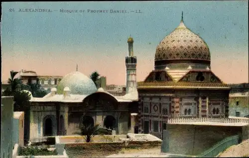 Ak Alexandria Ägypten, Mosque of Prophet Daniel