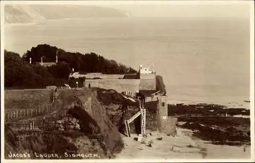 Ak Sidmouth Devon England, Jacob's Ladder