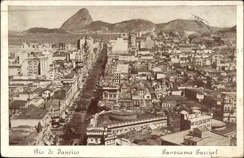 Ak Rio de Janeiro Brasilien, Ortsübersicht