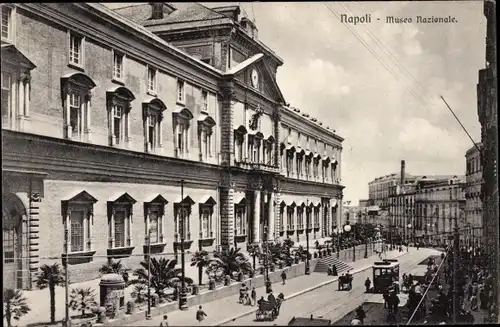 Ak Napoli Neapel Campania, Museo Nazionale