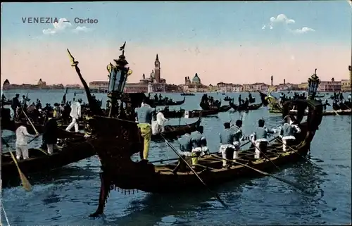 Ak Venezia Venedig Veneto, Corteo