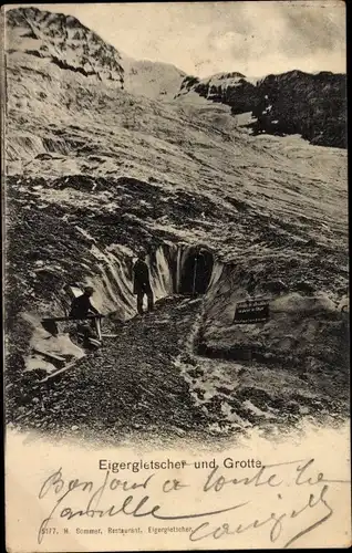 Ak Kanton Bern, Eigergletscher und Grotte, Jungfrau, Jungfraubahn