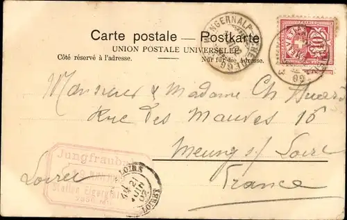 Ak Kanton Bern, Eigergletscher und Grotte, Jungfrau, Jungfraubahn