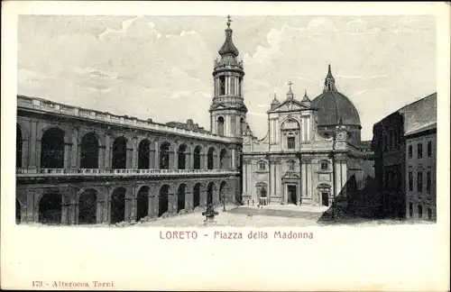 Ak Loreto Marche, Piazza della Madonna