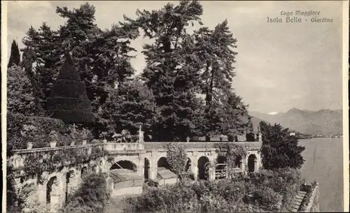 Ak Isola Bella Lago Maggiore Piemonte, Giardino