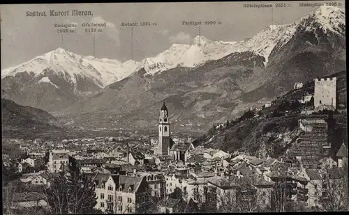 Ak Meran Merano Südtirol, Panorama