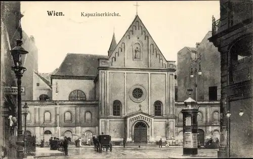 Ak Wien, Kapuzinerkirche