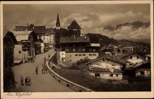 Ak Kitzbühel in Tirol, Teilansicht