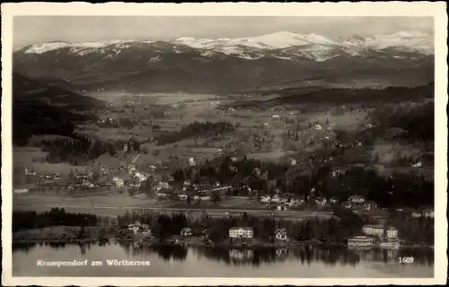 Ak Krumpendorf am Wörthersee Kärnten, Gesamtansicht