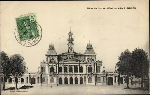 Ak Saigon Cochinchine Vietnam, Le Nouvel Hotel de Ville