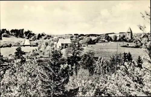 Ak Gammel Rye Dänemark, Udsigt fra Galgebakken