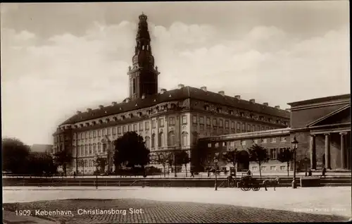 Ak København Kopenhagen Dänemark, Christiansborg Slot