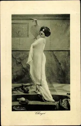 Ak Chrysé, Portrait einer Frau, Schauspielerin