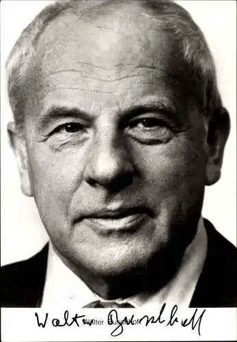 Ak Schauspieler Walter Buschhoff, Portrait, Autogramm