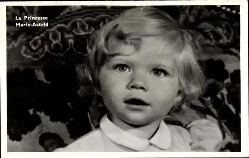 Ak Luxemburg, Prinzessin Marie Astrid, Portrait