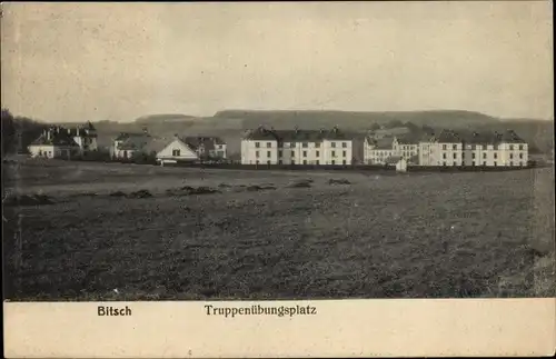 Ak Bitche Bitsch Lothringen Moselle, Truppenübungsplatz