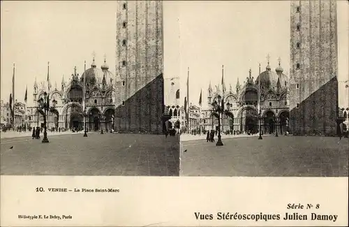 Stereo Ak Venise Doubs, La place Saint Marc