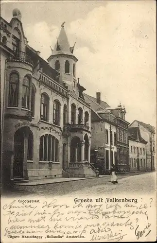 Ak Valkenburg Limburg Niederlande, Grootestraat