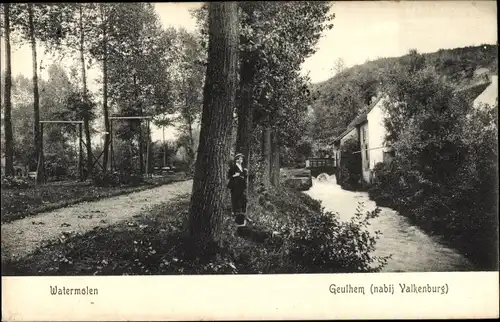 Ak Geulem Houthem Limburg Niederlande, Watermolen