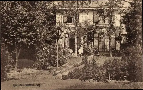 Ak Sparrenduin Woldendorp Groningen Niederlande, Woldersche weg