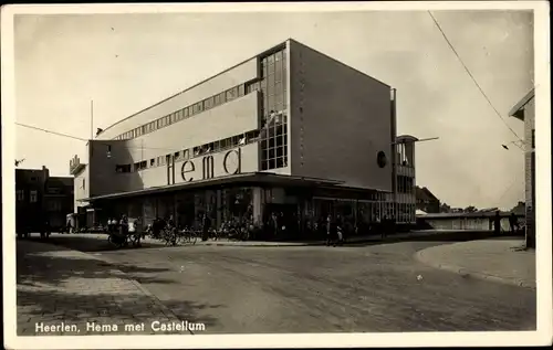 Ak Heerlen Limburg Niederlande, Hema met Castellun