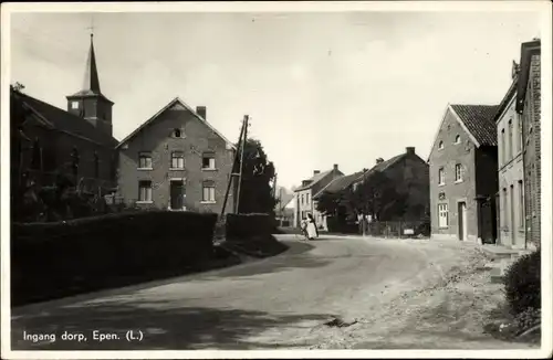 Ak Epen Limburg Niederlande, Ingang dorp